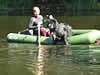   Bartez -    / Kate & Bartez - jumping from the boat.    . Water rescuer.
